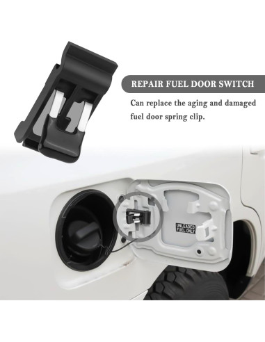 Abrazadera de resorte de puerta de combustible Carleef 77360-30070