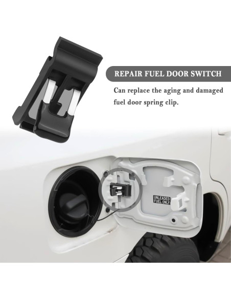 Abrazadera de resorte de puerta de combustible Carleef 77360-30070