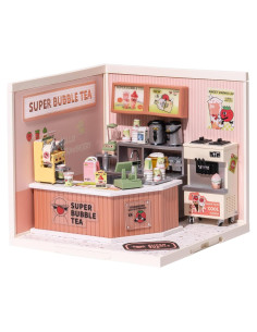 Rolife Bloques LED 4.Doble Alegría Té de Burbuja 0.74kg