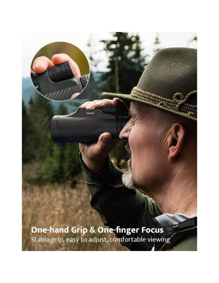 Monocular Usogood 10x42 Compacto Impermeable para Observación