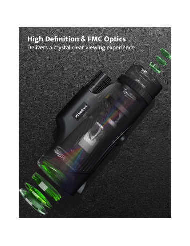 Monocular Usogood 10x42 Compacto Impermeable para Observación