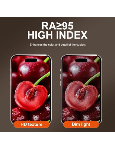 Luz Selfie Magnética YXFEIR con Espejo y Soporte, 45.72 cm