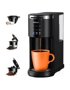 Cafetera 3 en 1 SHARDOR UL-CM9429D, Compatible K-Cup y Molido