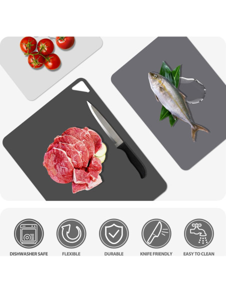 Tableros de Corte Flexibles WK - Antideslizantes, 3 Tamaños