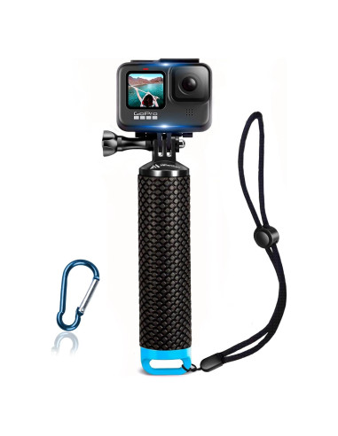 Empuñadura Flotante GoPro MiPremium Azul 17.78 cm Antideslizante