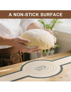 3 Alfombrillas de Hornear de Silicona Mltanccy Antiadherentes 2