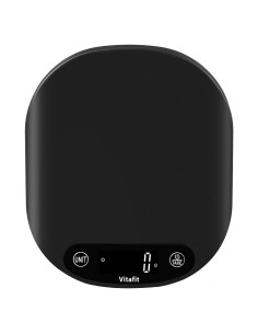 Balanza Digital de Cocina Vitafit 15kg Precisión 1g LED Negra