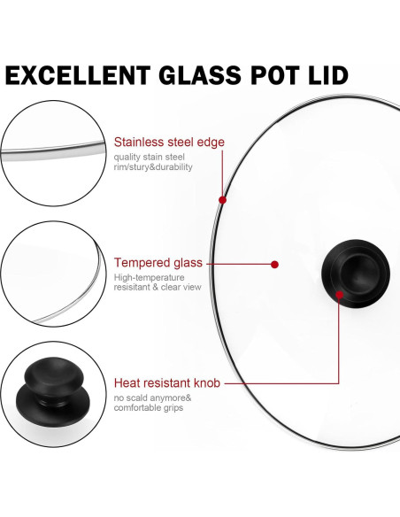 Tapa de Vidrio Ovalada Dairrr Fuuu 6 Cuartos 31.3cm
