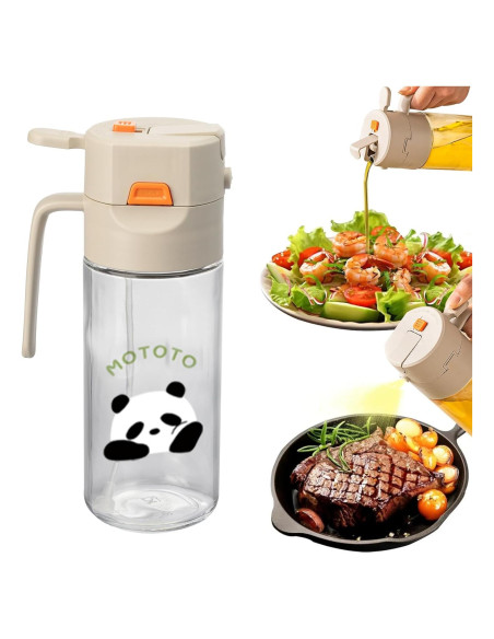 Pulverizador de Aceite MDZF SWEET HOME 600ml Gris Panda