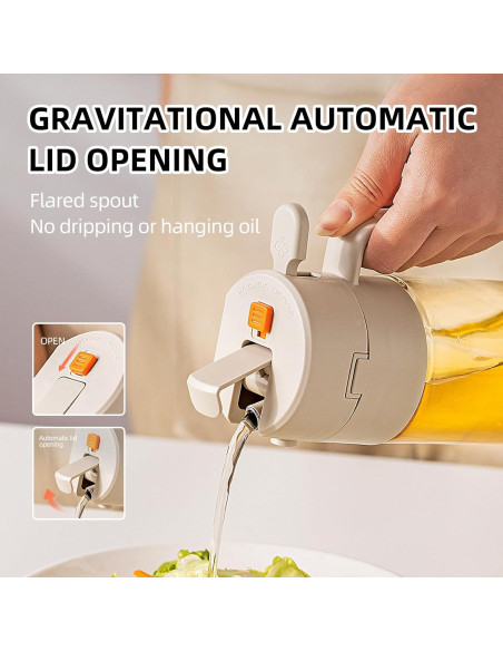 Pulverizador de Aceite MDZF SWEET HOME 600ml Gris Panda