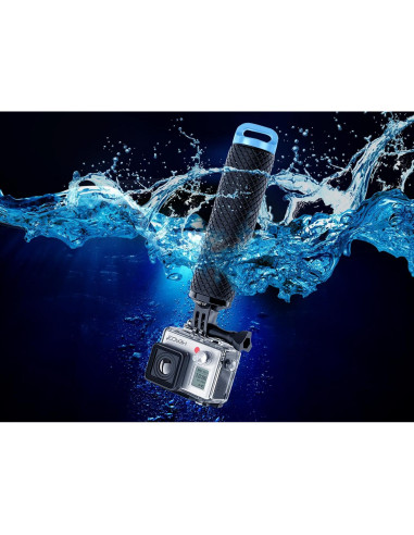 Empuñadura Flotante GoPro MiPremium Azul 17.78 cm Antideslizante