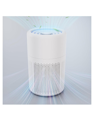 Purificador de Aire Mini HEPA HQ-AirPurifier 19cm Silencioso