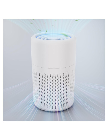 Purificador de Aire Mini HEPA HQ-AirPurifier 19cm Silencioso