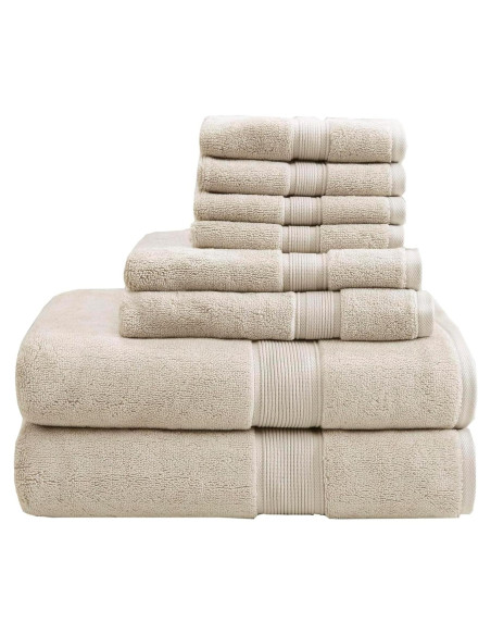 Conjunto de Toallas de Baño Madison Park 800GSM 8 Piezas