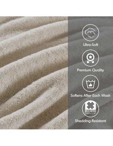 Conjunto de Toallas de Baño Madison Park 800GSM 8 Piezas