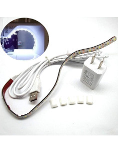 Kit de Luz LED HONEYSEW 30cm para Máquina de Coser USB Táctil 2