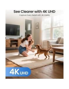 Cámara de Seguridad ZOSI C518 4K WiFi Pan/Tilt Interior 2