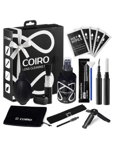 Kit de limpieza 9 en 1 para cámaras DSLR C Coiro - Accesorios