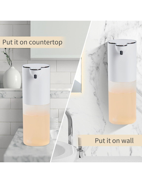 Dispensador Automático de Jabón Espumoso Vuswikoti 500ml Dispensador Automático de Jabón Espumoso Vuswikoti 500ml