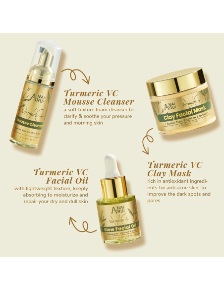 Conjunto Facial ANAI RUI - Cúrcuma y Vitamina C