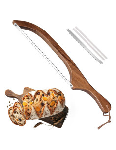 Cuchillo de Pan REGINEXT 2025 Doble Hoja 39.88 cm Ergonómico