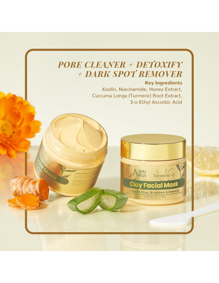 Conjunto Facial ANAI RUI - Cúrcuma y Vitamina C