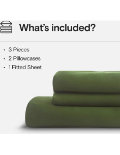 Juego de Sábanas DOZ Reina 3 Piezas Viscosa Bambú Hipoalergénicas 2