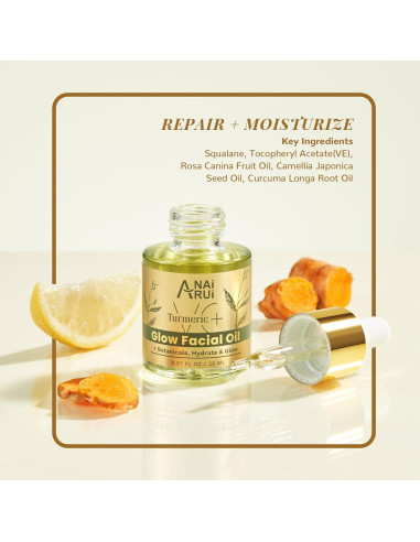 Conjunto Facial ANAI RUI - Cúrcuma y Vitamina C