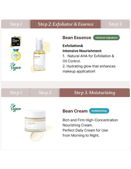 Set de Cuidado de Piel Mixsoon - 4 Productos Hidratantes