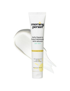 Hidratante Diario SPF 50+ Morning Person con Escualano y Aloe Vera