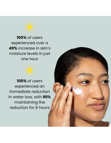 Hidratante Diario SPF 50+ Morning Person con Escualano y Aloe Vera