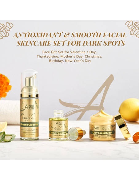 Conjunto Facial ANAI RUI - Cúrcuma y Vitamina C