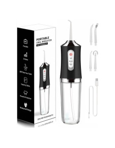 Limpiador Dental Inalámbrico Somall IPX7 3 Modos 4 Jets 230ml