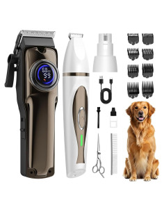 Kit de Aseo 3 en 1 GIMPYN para Perros y Gatos - Cortadora y Amoladora