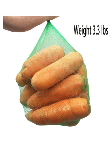 100 Bolsas de Malla Reutilizables Daszui 39.88 cm Ecológicas