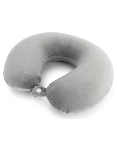 Almohada de Cuello RAINFLOW QWL - Espuma Viscoelástica Gris