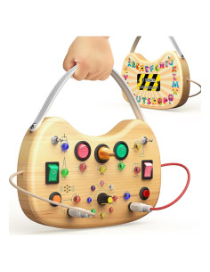 Tablero Ocupado Montessori Flycoost para Niños 1-6 Años