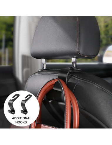 Organizador de Asiento Trasero JUCAINHI 2 PCS Impermeable