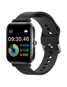 Reloj Inteligente ANCwear Negro 1.83" Monitoreo Salud y Fitness