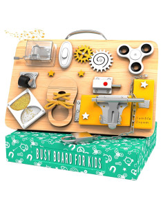 Tablero Ocupado Montessori Jumble Dream para Niños 1-4 Años