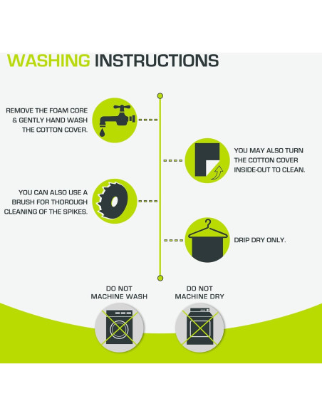 Juego de Esteras y Almohadas de Acupresión ProsourceFit Grande