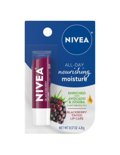 Bálsamo Labial Nivea Sabor Mora 4,8 g Hidratante