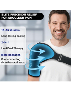 Funda de Hielo para Hombro Chimax Grande - Terapia Frío-Calor 2