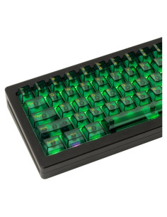 Teclas Transparentes Verde Esmeralda GEKUCAP 157 Teclas PC