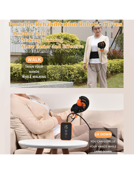 Guantes Robóticos de Rehabilitación LH-AdroMerix Mano Izquierda XL