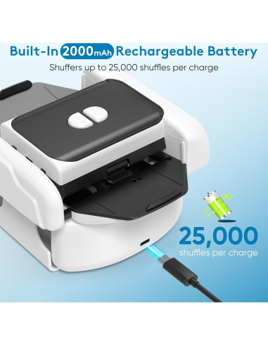 Barajador Automático de Cartas LPPROTECTOR - Eléctrico Recargable