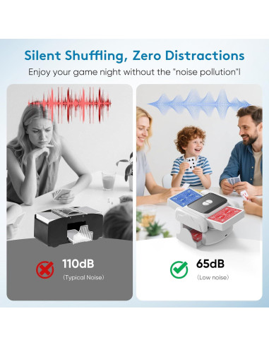Barajador Automático de Cartas LPPROTECTOR - Eléctrico Recargable