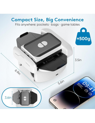 Barajador Automático de Cartas LPPROTECTOR - Eléctrico Recargable