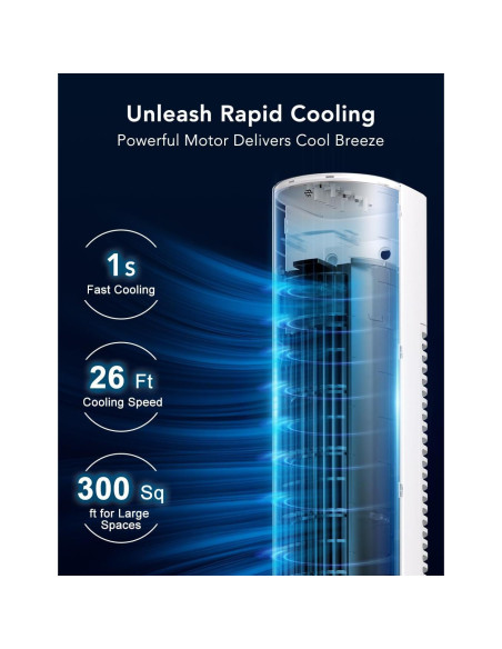 Enfriador de Aire Evaporativo AIRTHRYL TS03Y 88.9 cm 3-en-1