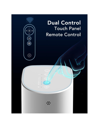 Enfriador de Aire Evaporativo AIRTHRYL TS03Y 88.9 cm 3-en-1